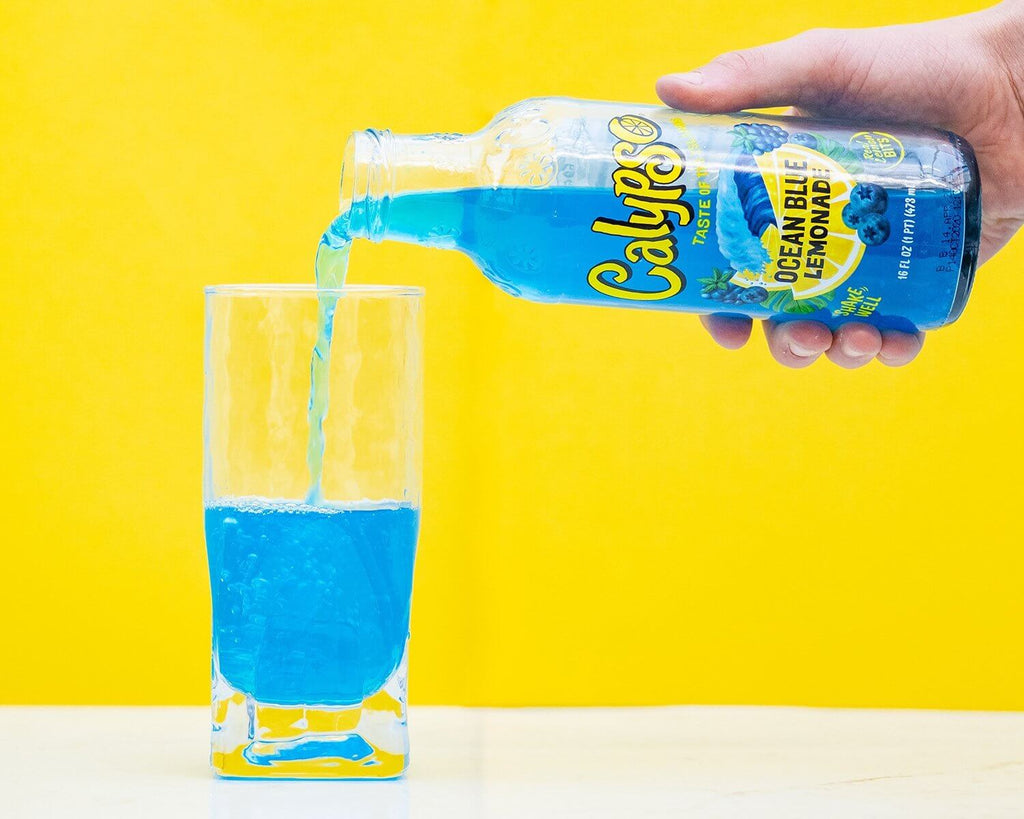 Calypso, the originator of the flavored lemonade category, has evolved from four lemonade blends into over a dozen lemonade, limeade, and tea and lemonade combinations over the past eighteen years.