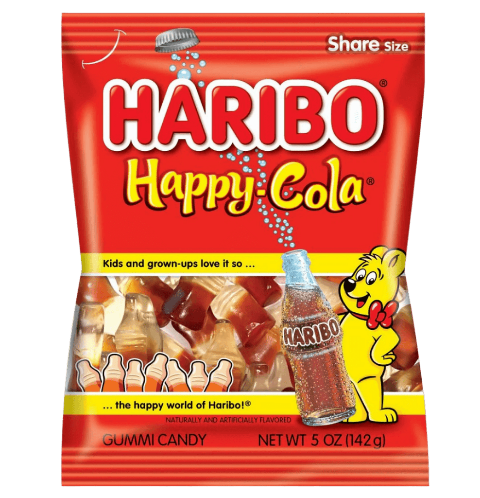 Haribo Happy Cola Gummy Candy 5oz / 142g