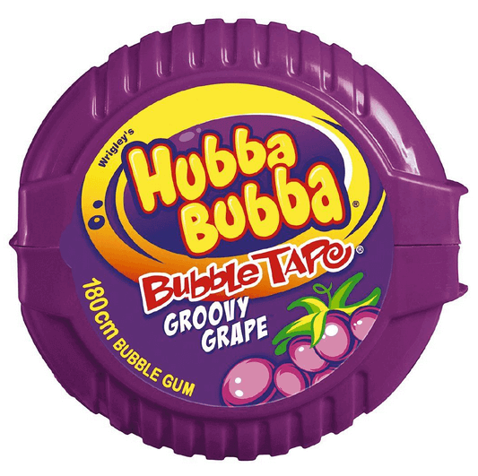 Hubba Bubba Bubble Tape Groovy Grape 2oz / 56.7g