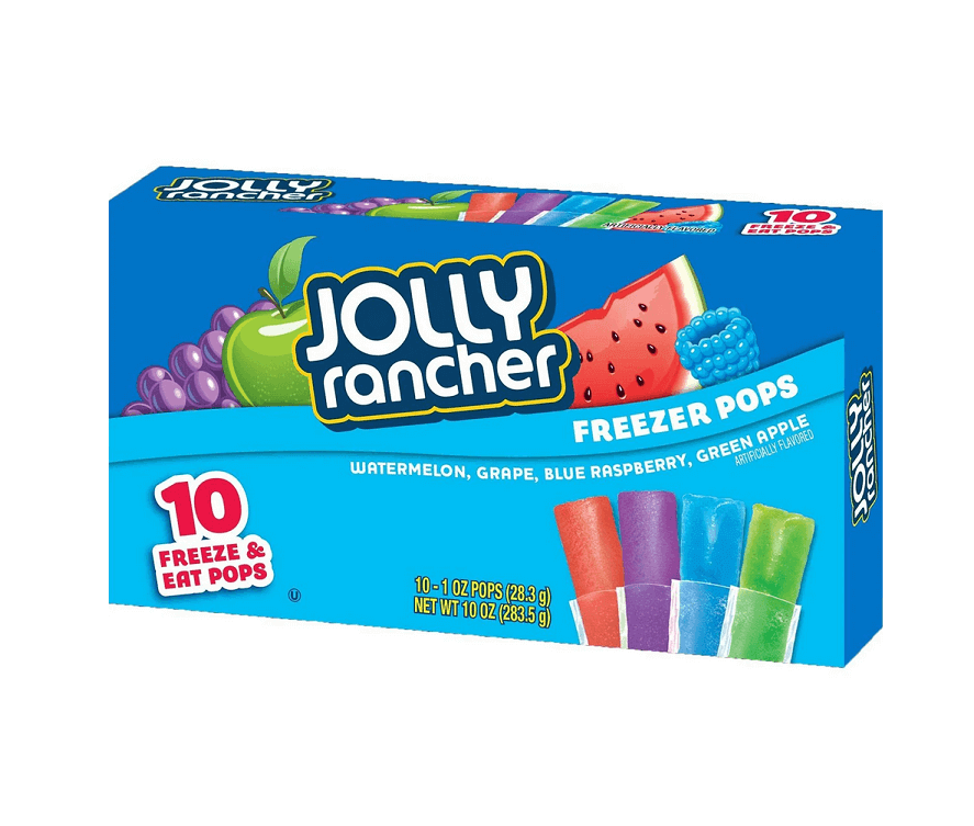 Jolly Rancher Freezer Pops 283g 10 pack