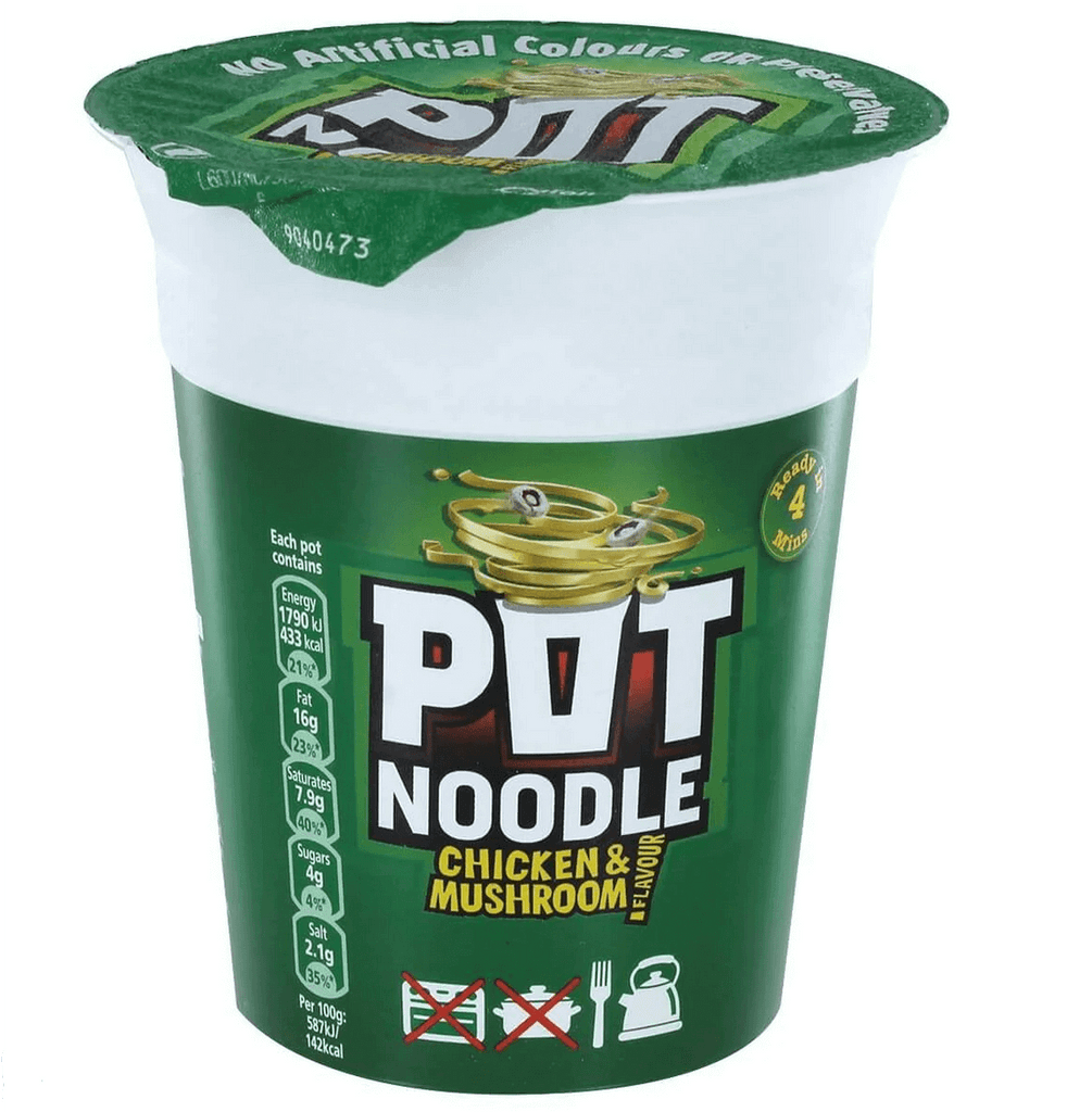 Pot Noodles Chicken & Mushroom 90g