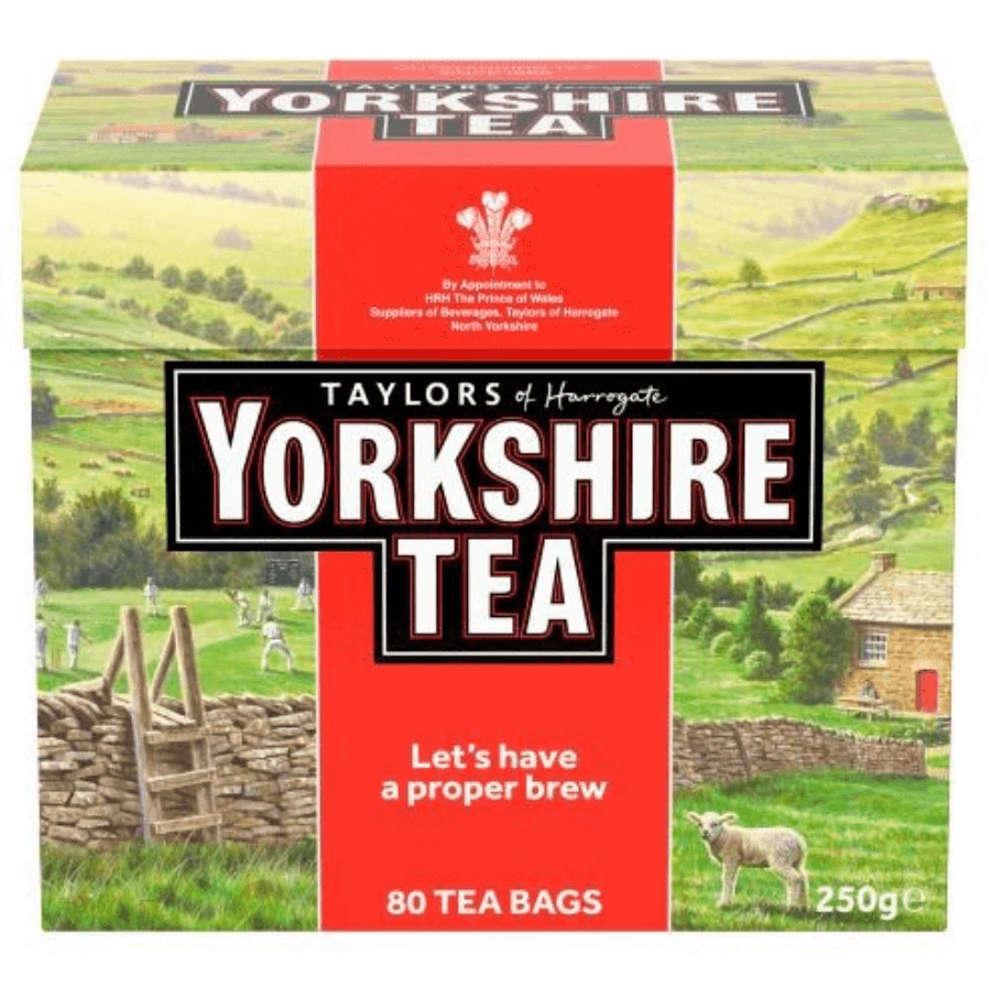 Taylors Yorkshire Tea Bags 80s