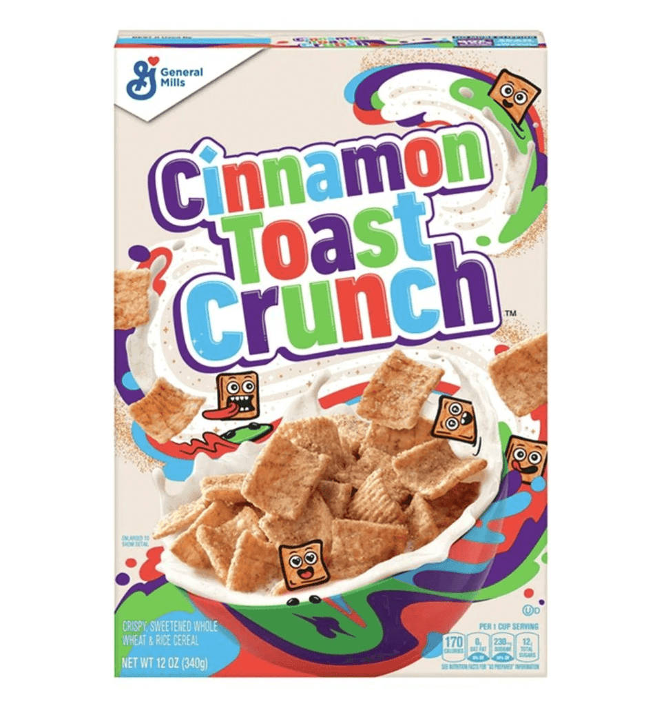 Cinnamon Toast Crunch Cereal 12 oz / 340g
