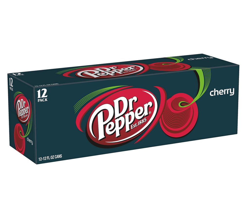 Dr Pepper Cherry Soda Can 355ml 12pk