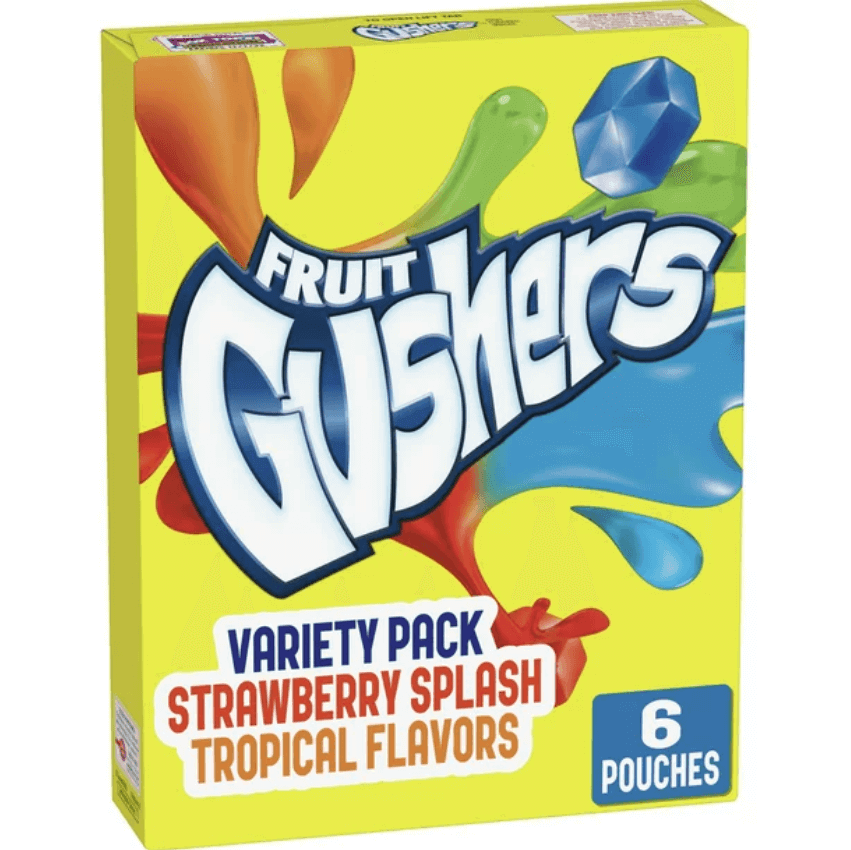 Gushers Strawberry Tropical Variety Pack 4.80 oz / 136g