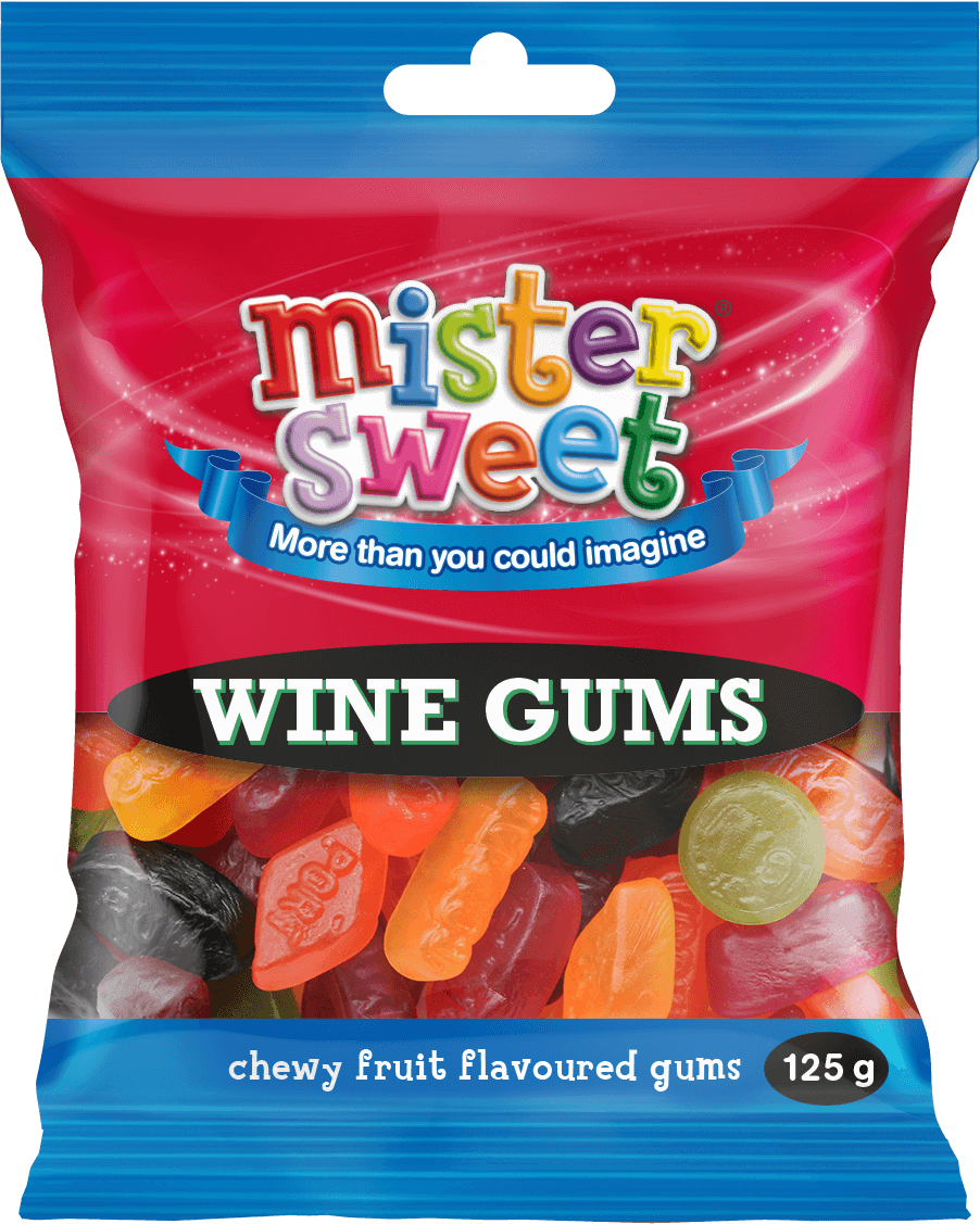 Mister Sweet Wine Gums 125g