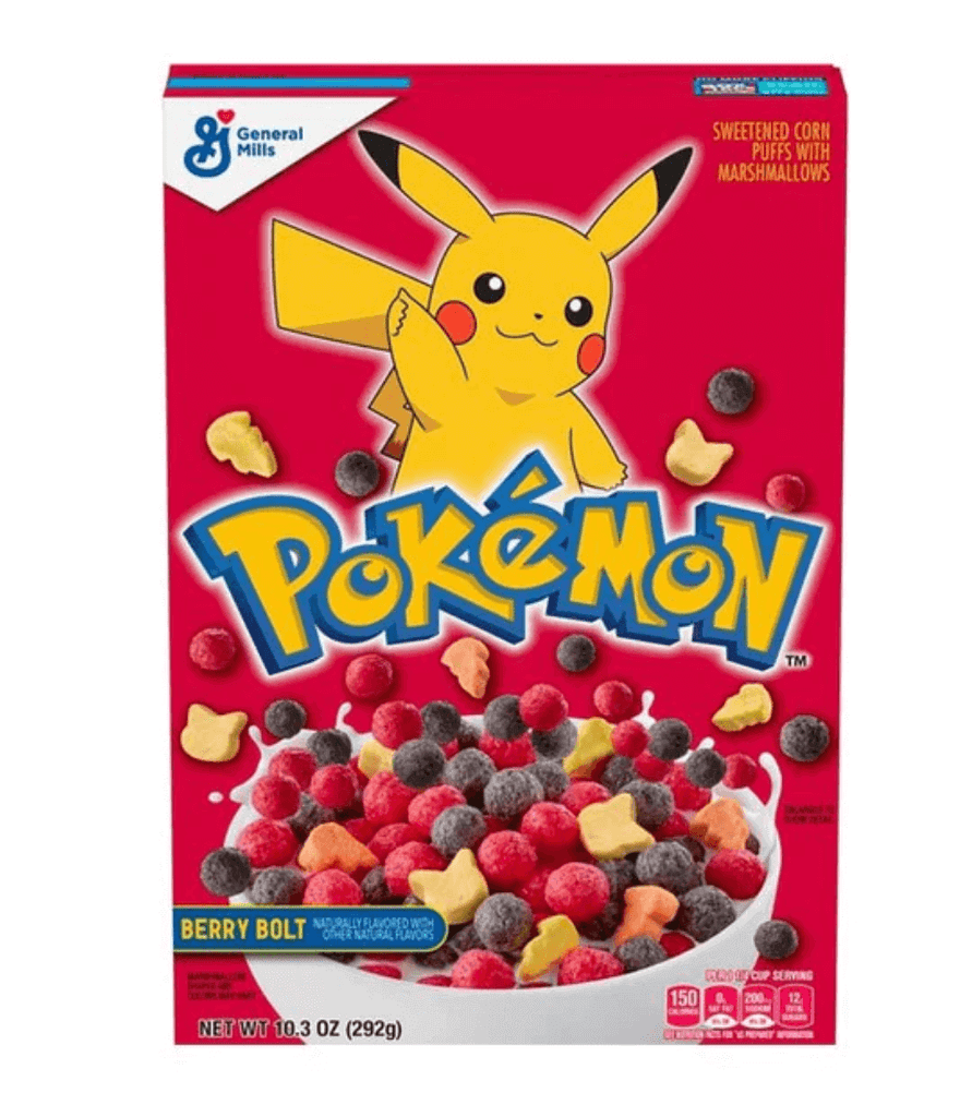 Pokemon Berry Bolt Cereal 10.3 oz / 292g