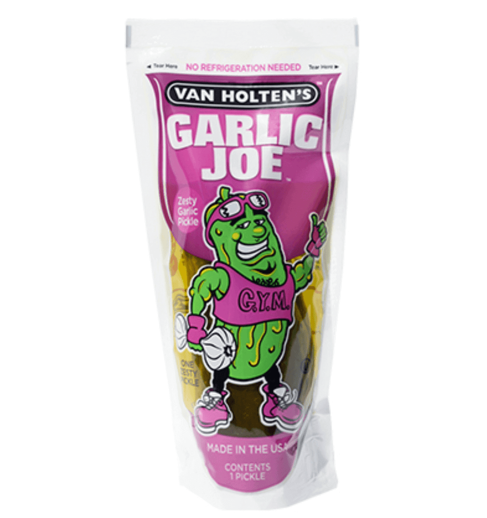 Van Holten's Garlic Joe Zesty Garlic Pickle In a Pouch