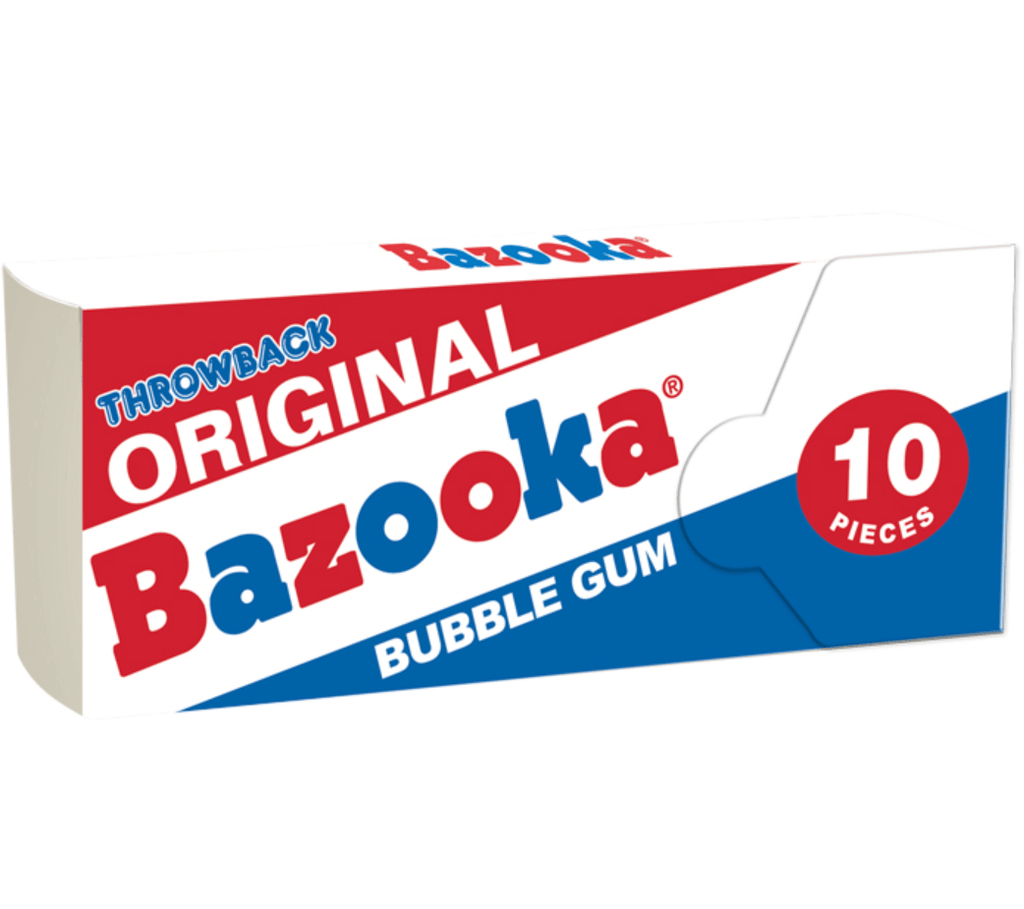 Bazooka Original Bubble Gum Wallet Pack 2.11oz / 60g