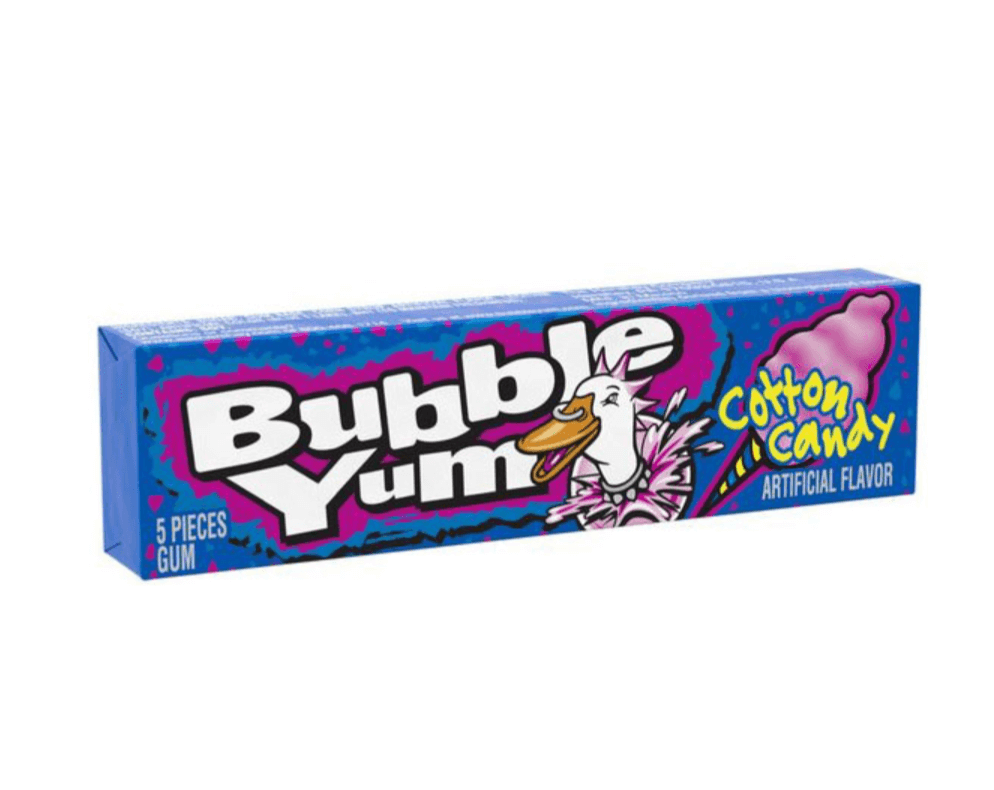 Bubble Yum Cotton Candy Bubble Gum 1.4oz / 40g