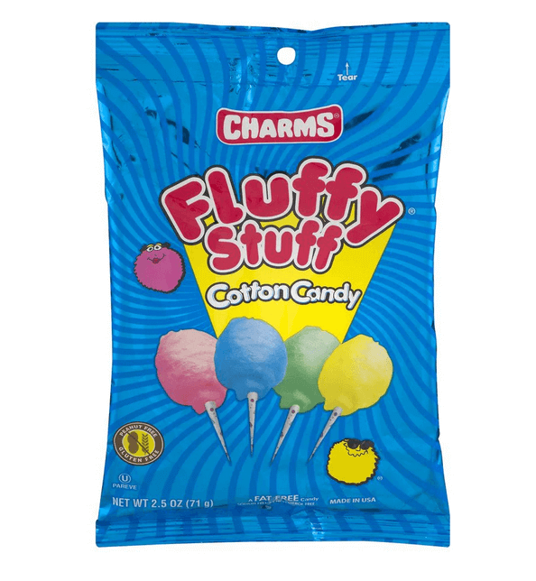 Charms Fluffy Stuff Cotton Candy 71g