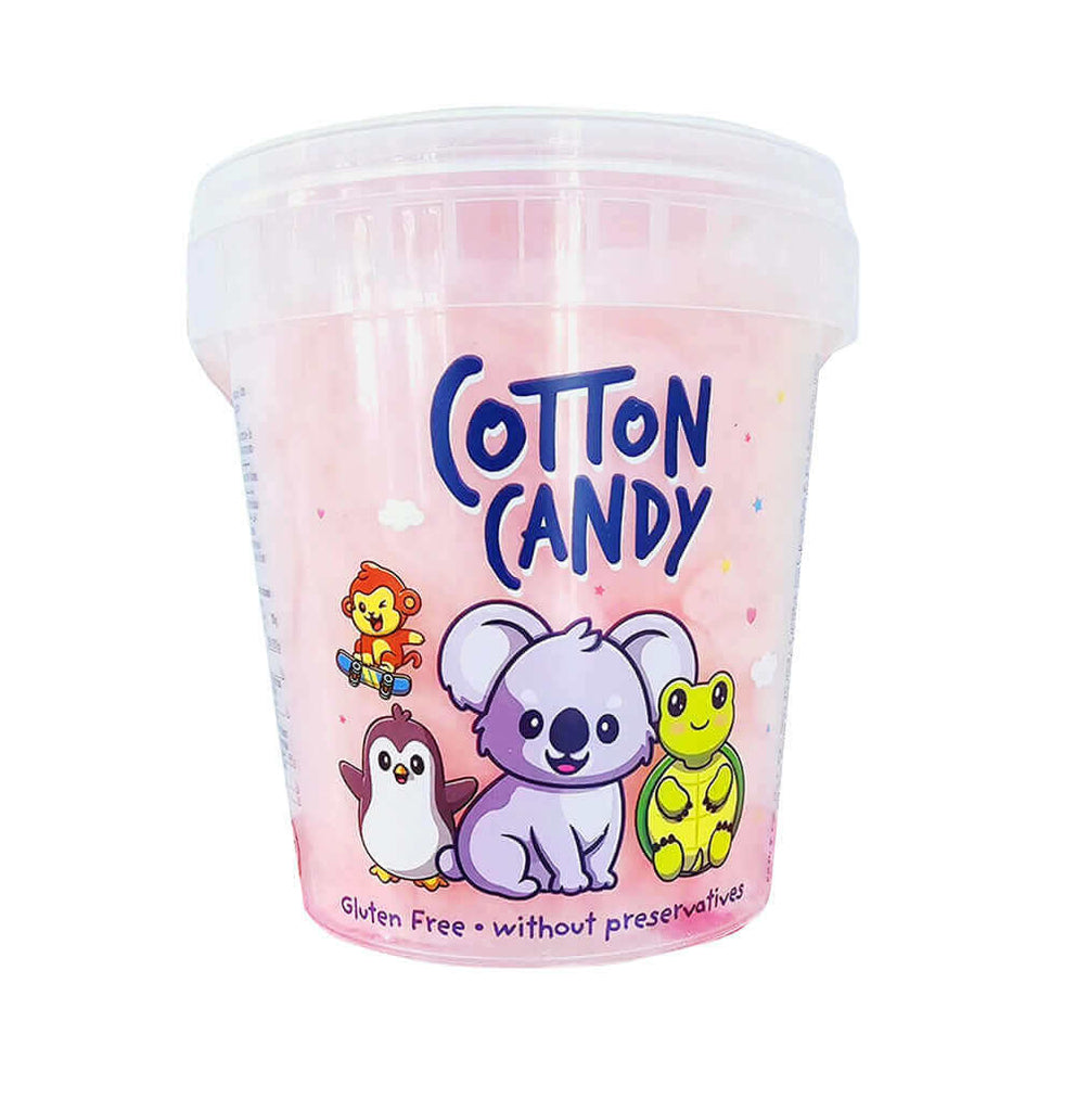 Candy floss strawberry