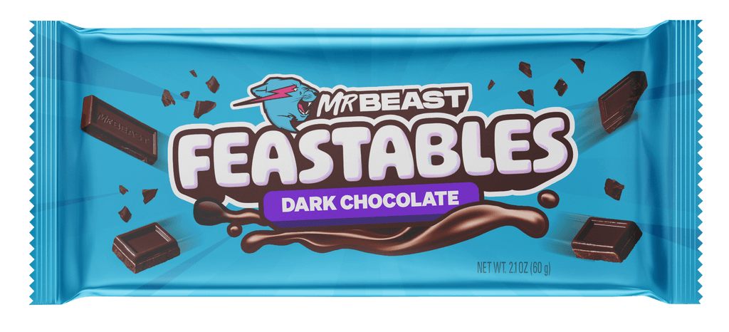 Feastables MrBeast Bar Dark Chocolate 60g