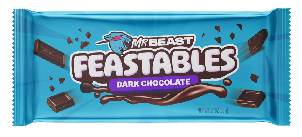 Feastables MrBeast Bar Dark Chocolate 60g