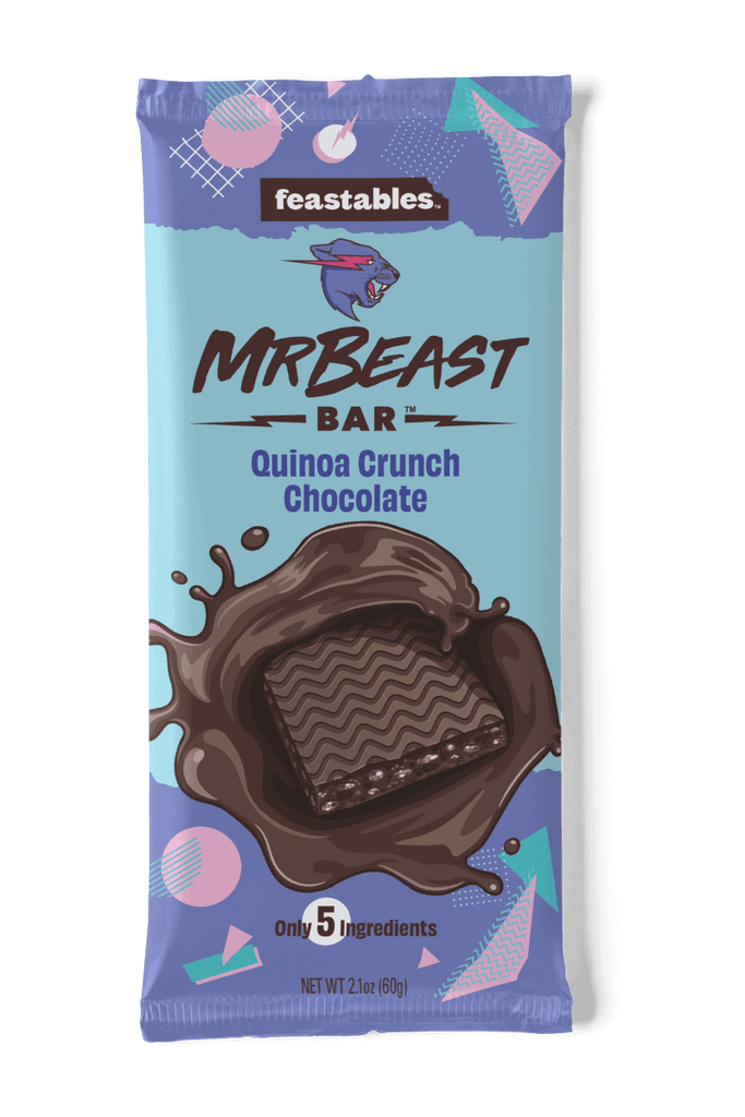 Feastables MrBeast Bar Quinoa Crunch Chocolate 60g