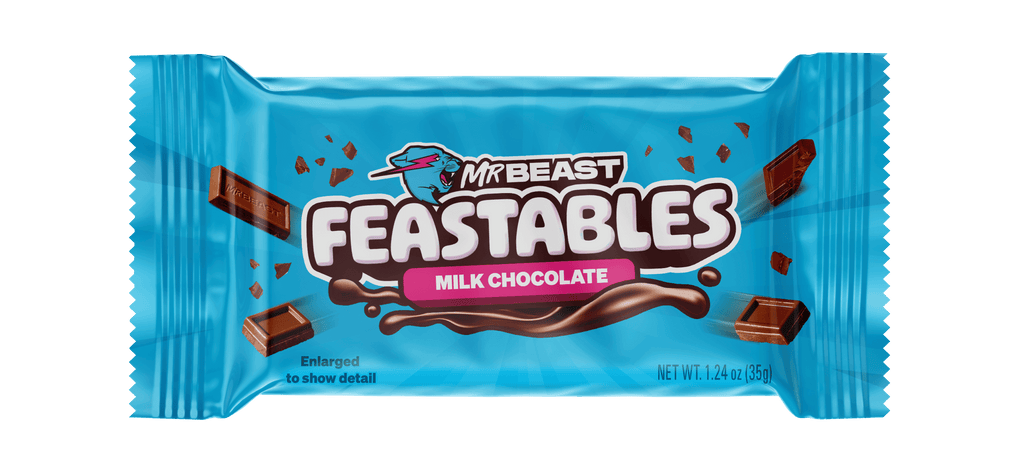 Feastables MrBeast Bar Milk Chocolate 35g