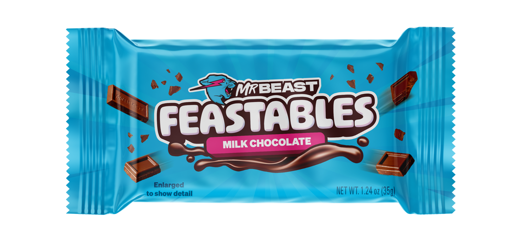 Feastables MrBeast Bar Milk Chocolate 35g