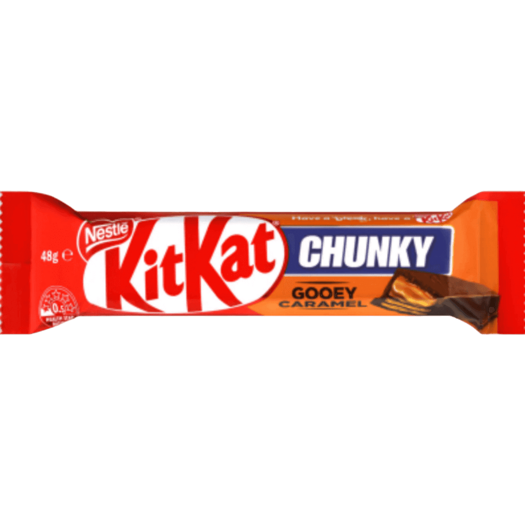 Nestle Kit Kat Chunky Gooey Caramel Chocolate Bar 48g