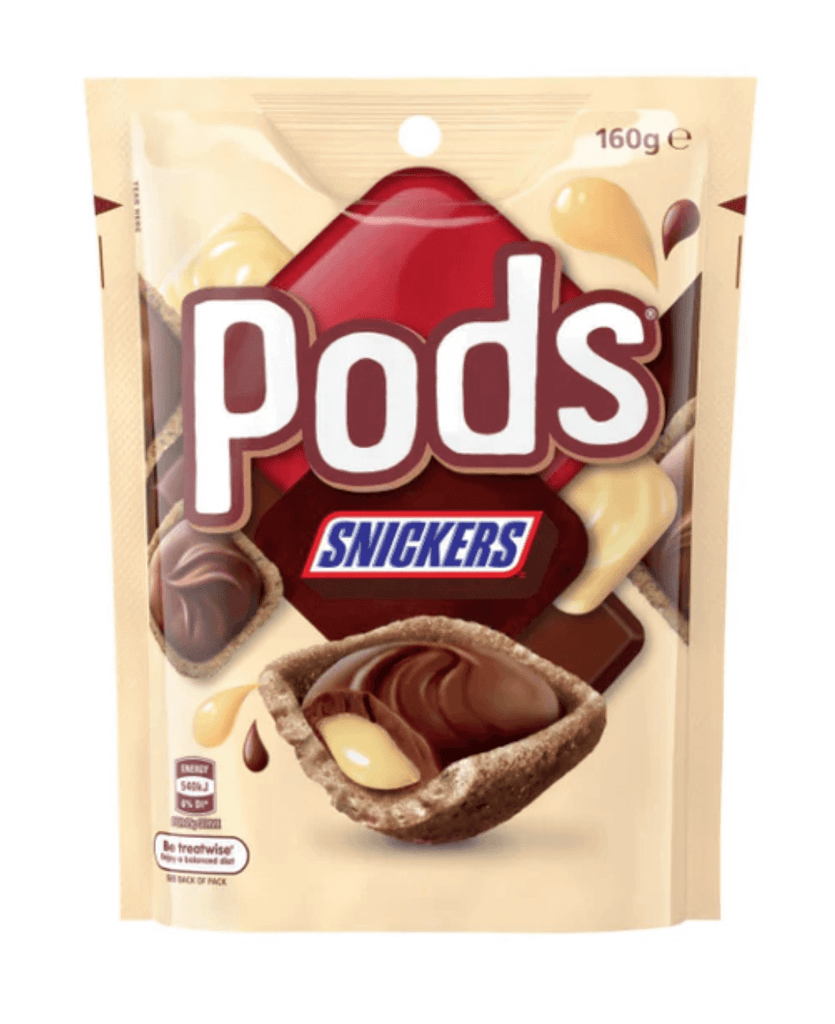 Pods Snickers 160g