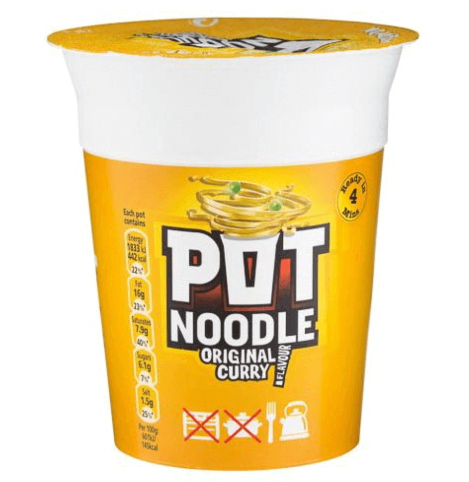 Pot Noodle Original Curry 90g