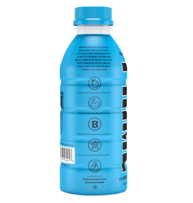 Prime Hydration Blue Raspberry 500ml 1