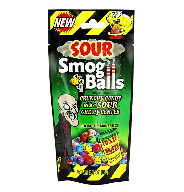 Toxic Waste Sour Smog Balls 85g