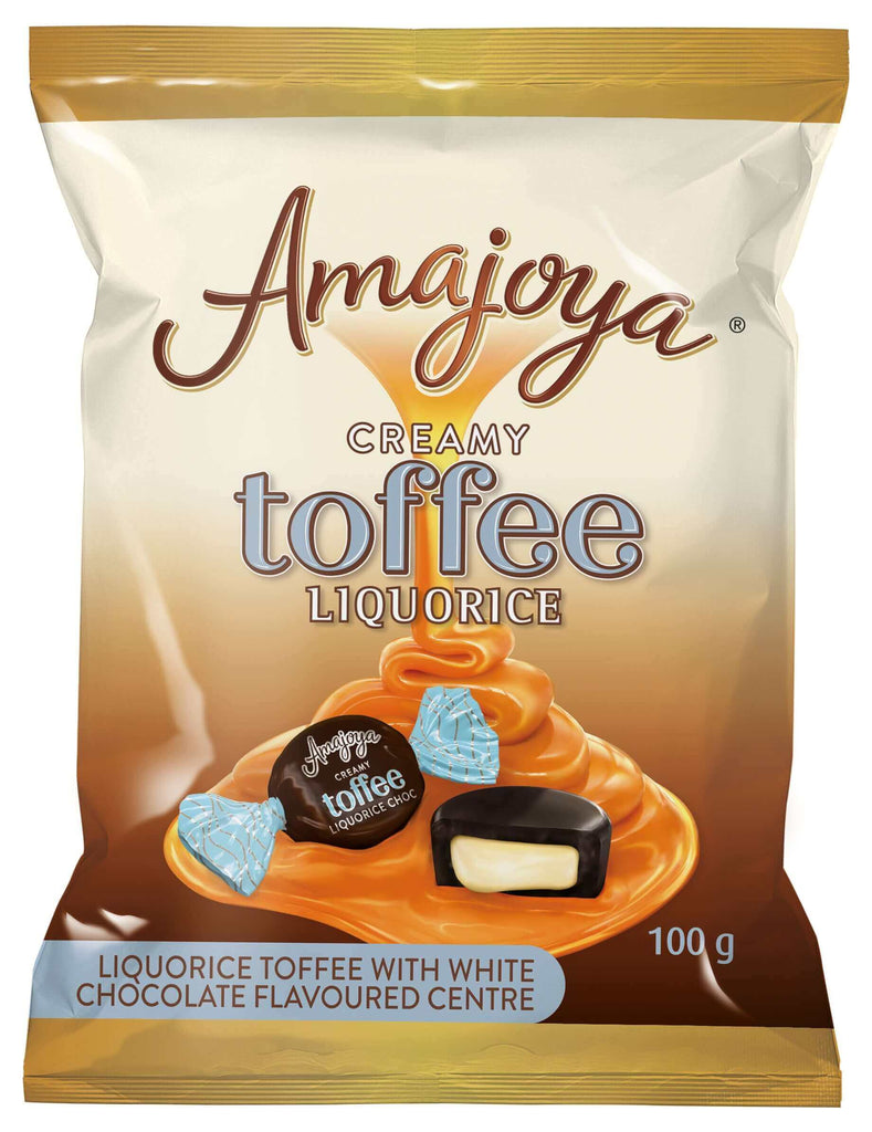 Amajoya Creamy Liquorice Toffee 100g