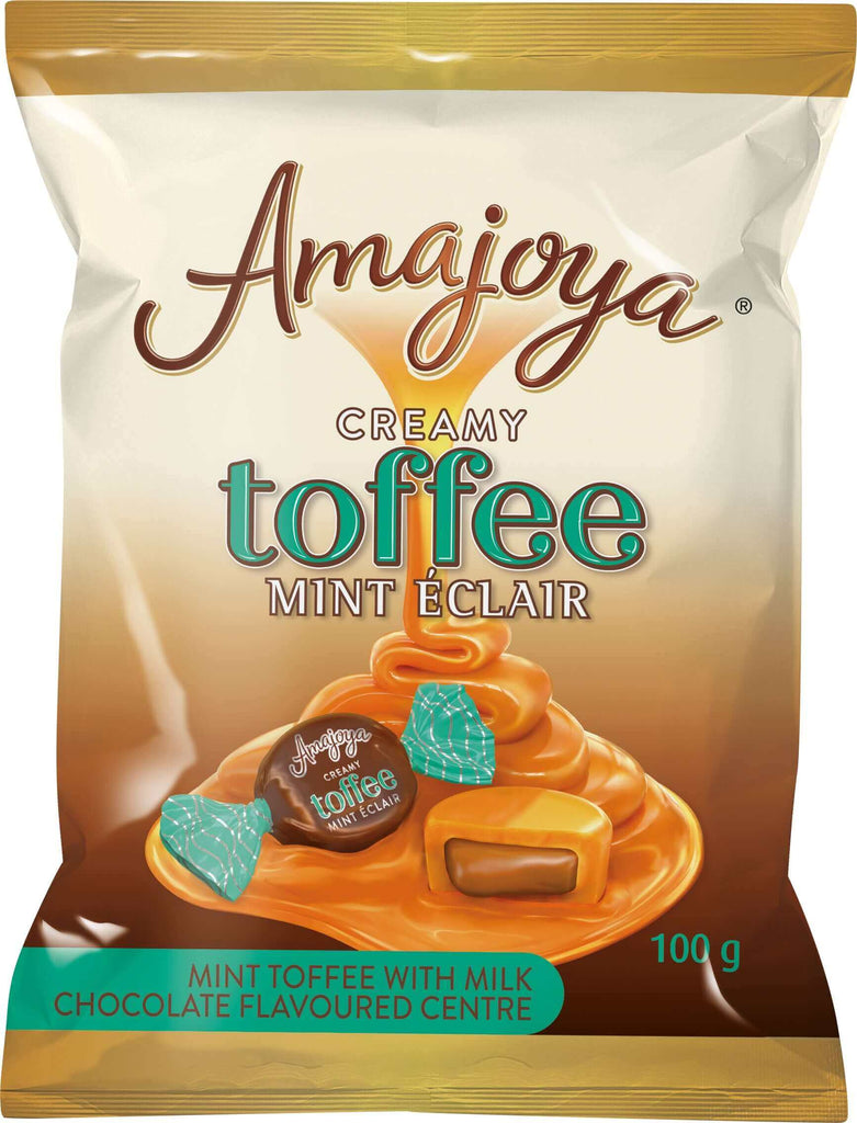 Amajoya Creamy Mint Toffee Éclair 100g
