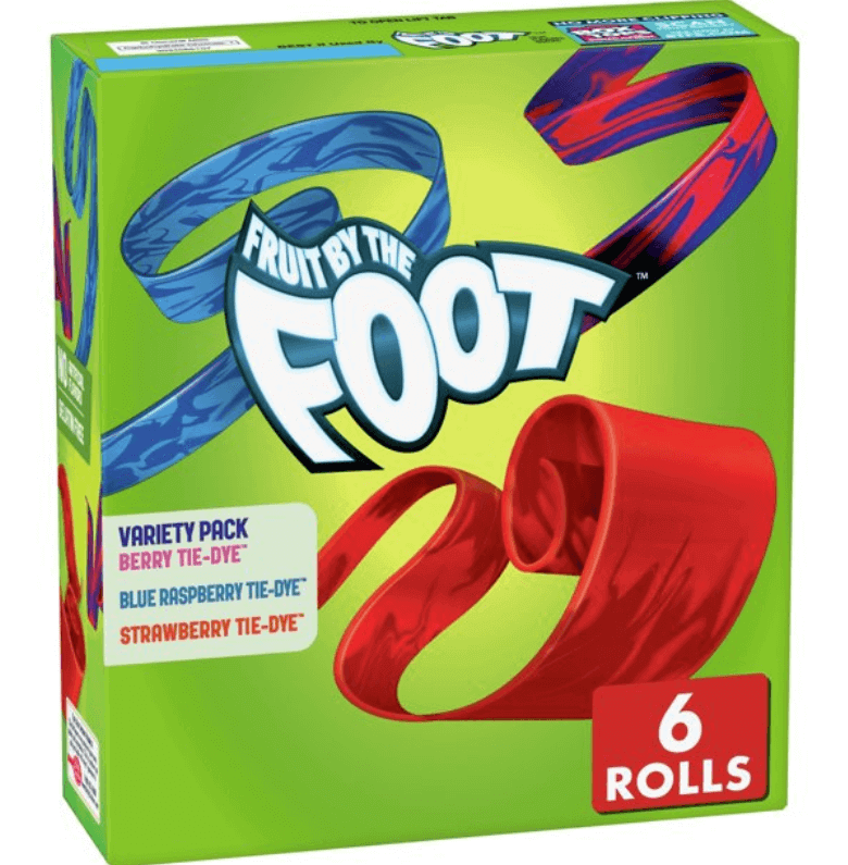 Fruit by the Foot Variety Pack 4.5 oz / 128g