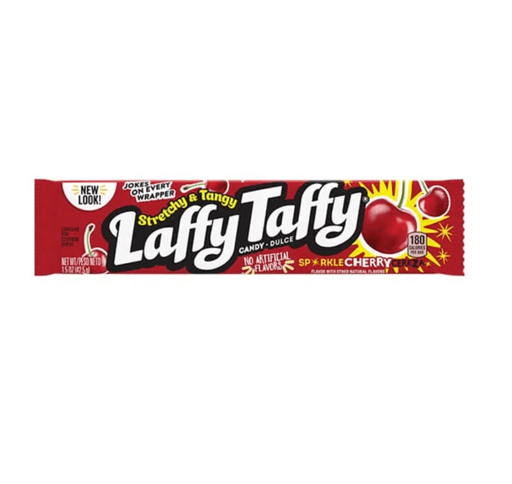 Laffy Taffy Stretchy & Tangy Sparkle Cherry 1.5oz / 42g