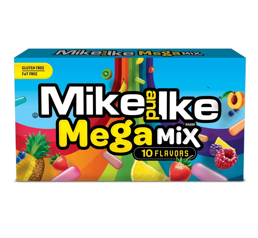 Mike & Ike Mega Mix Theater Box 5 oz 141.7g
