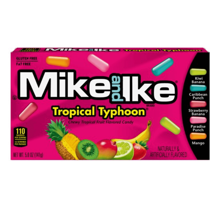Mike & Ike Tropical Typhoon Theater Box 5 oz 141.7g