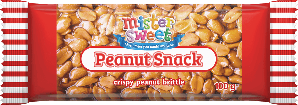 Mister Sweet Countlines Peanut Snack Bar 100g