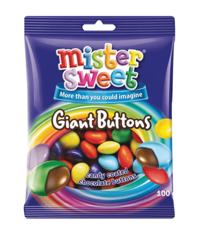 Mister Sweet Giant Buttons 100g