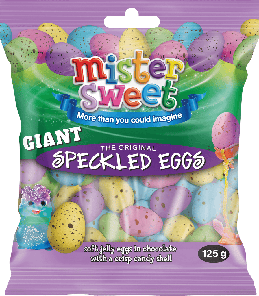 Mister Sweet Giant Speckled Eggs 125g