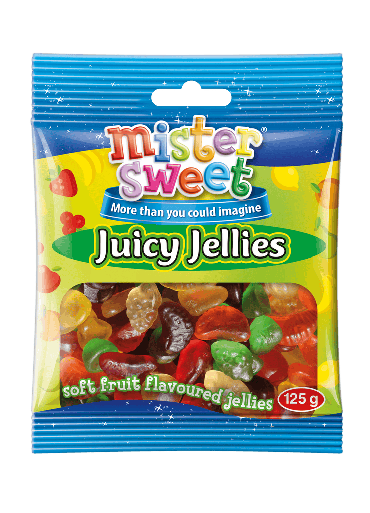 Mister Sweet Juicy Jellies 125g