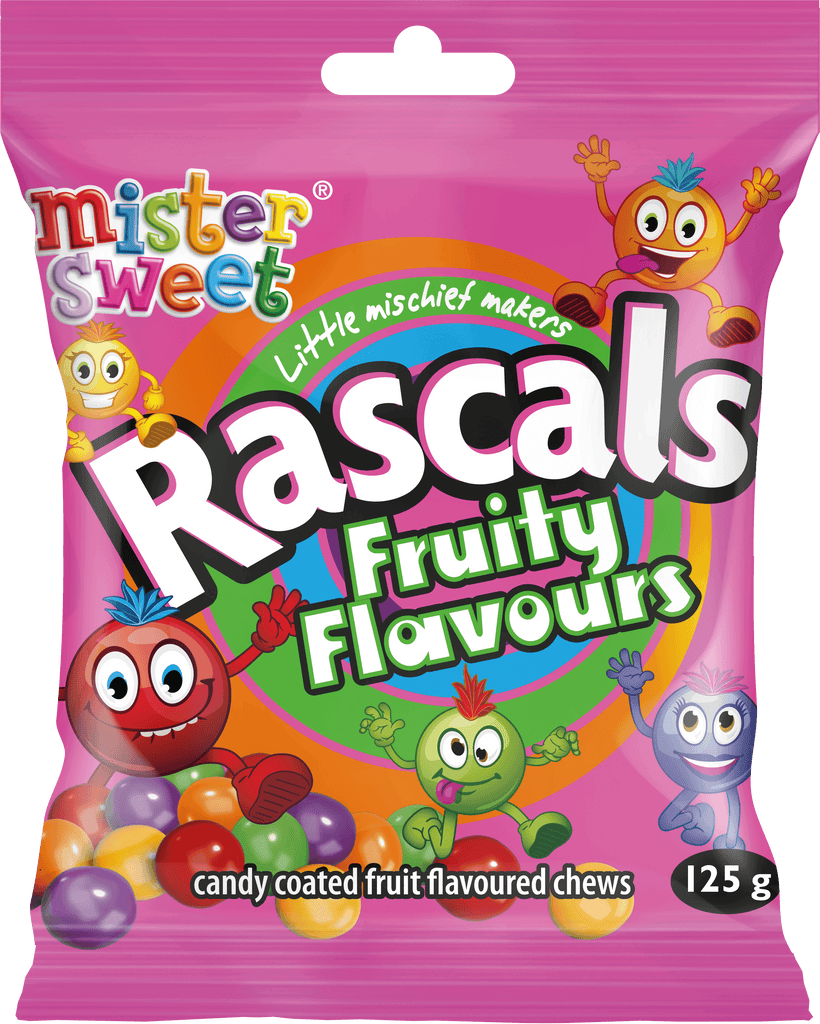 Mister Sweet Rascals Fruity 125g