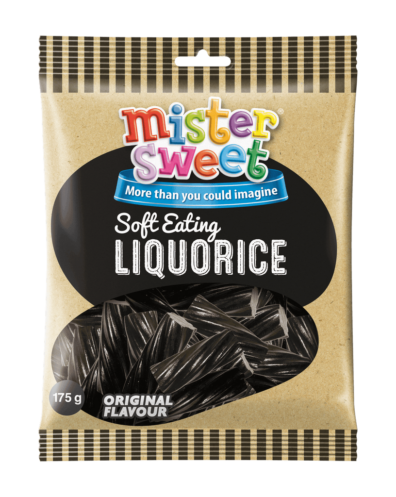 Mister Sweet Soft Eating Liquorice Original 175g