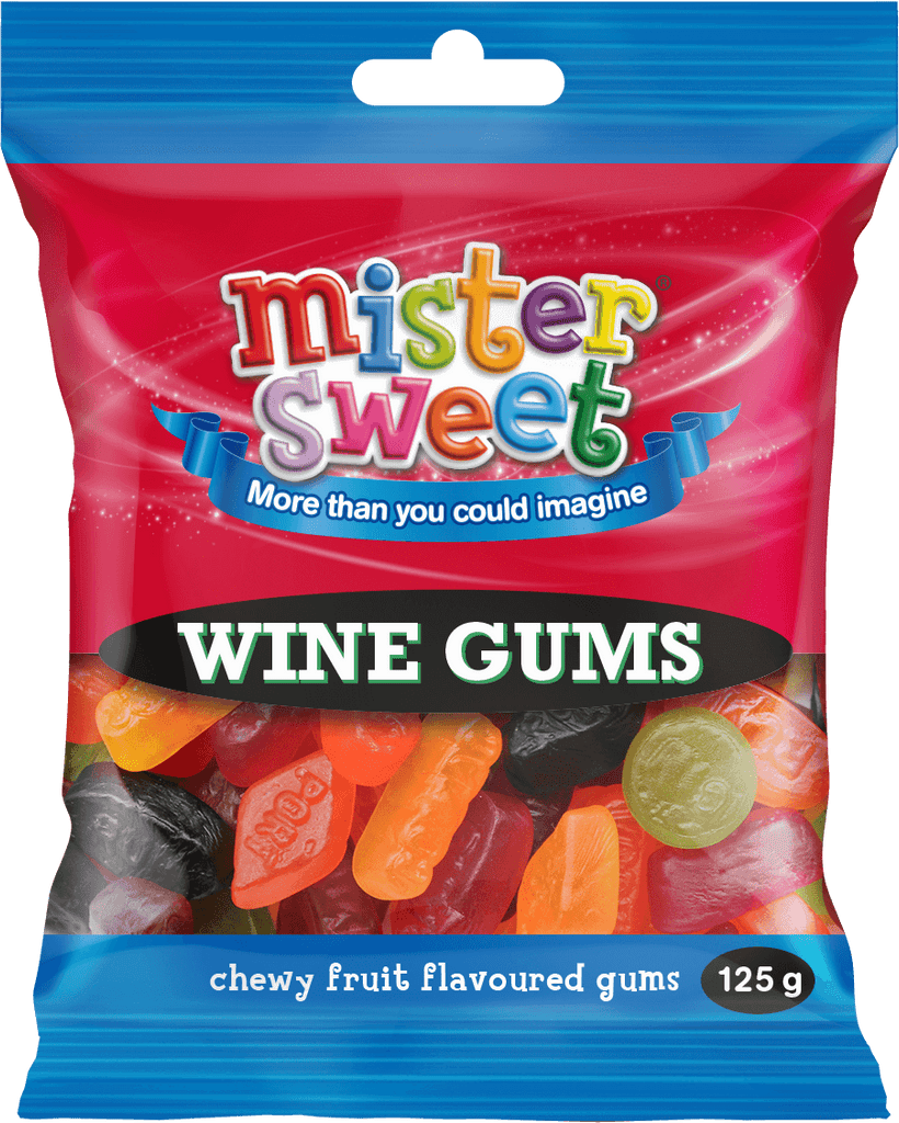 Mister Sweet Wine Gums 125g