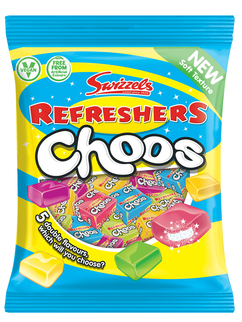 Swizzels Refreshers Choos 150g