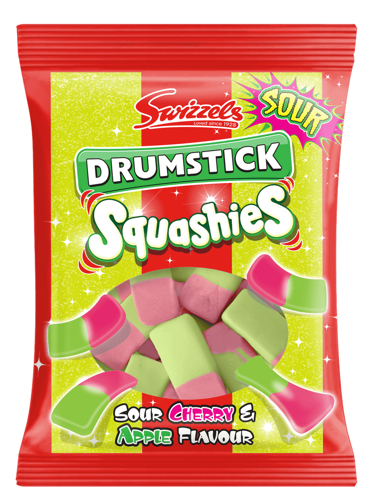 Swizzels Drumstick Squashies Sour Cherry & Apple 160g