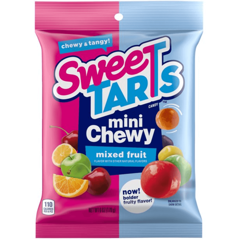 SweeTarts Mini Chewy Candy Bag 6 Oz / 170g