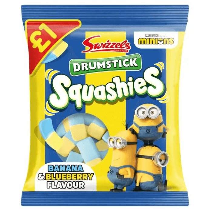 Swizzels Drumstick Squashies Minions 120g