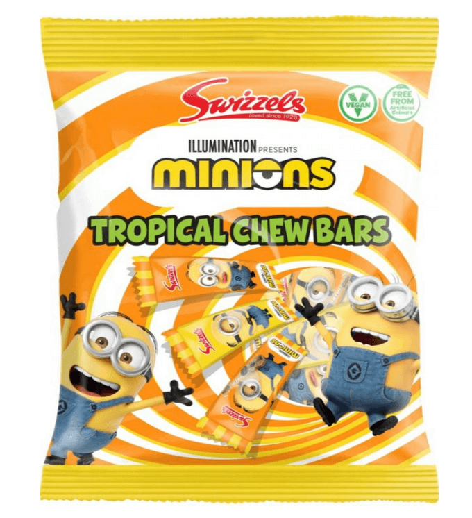 Swizzels Minions Tropical Chew Bar 140g