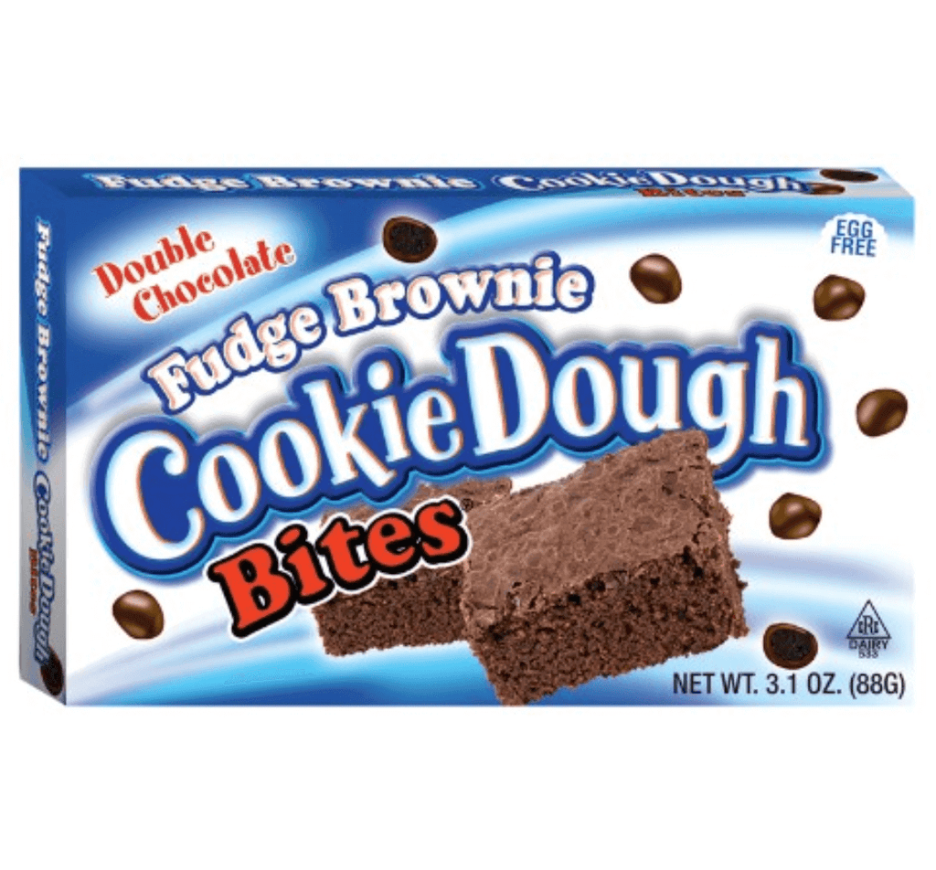 Taste Of Nature Fudge Brownie Cookie Dough Bites Theatre Box 3.1oz / 88g