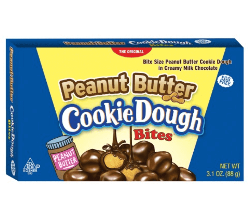 Taste Of Nature Peanut Butter Cookie Dough Bites Theatre Box 3.1oz / 88g