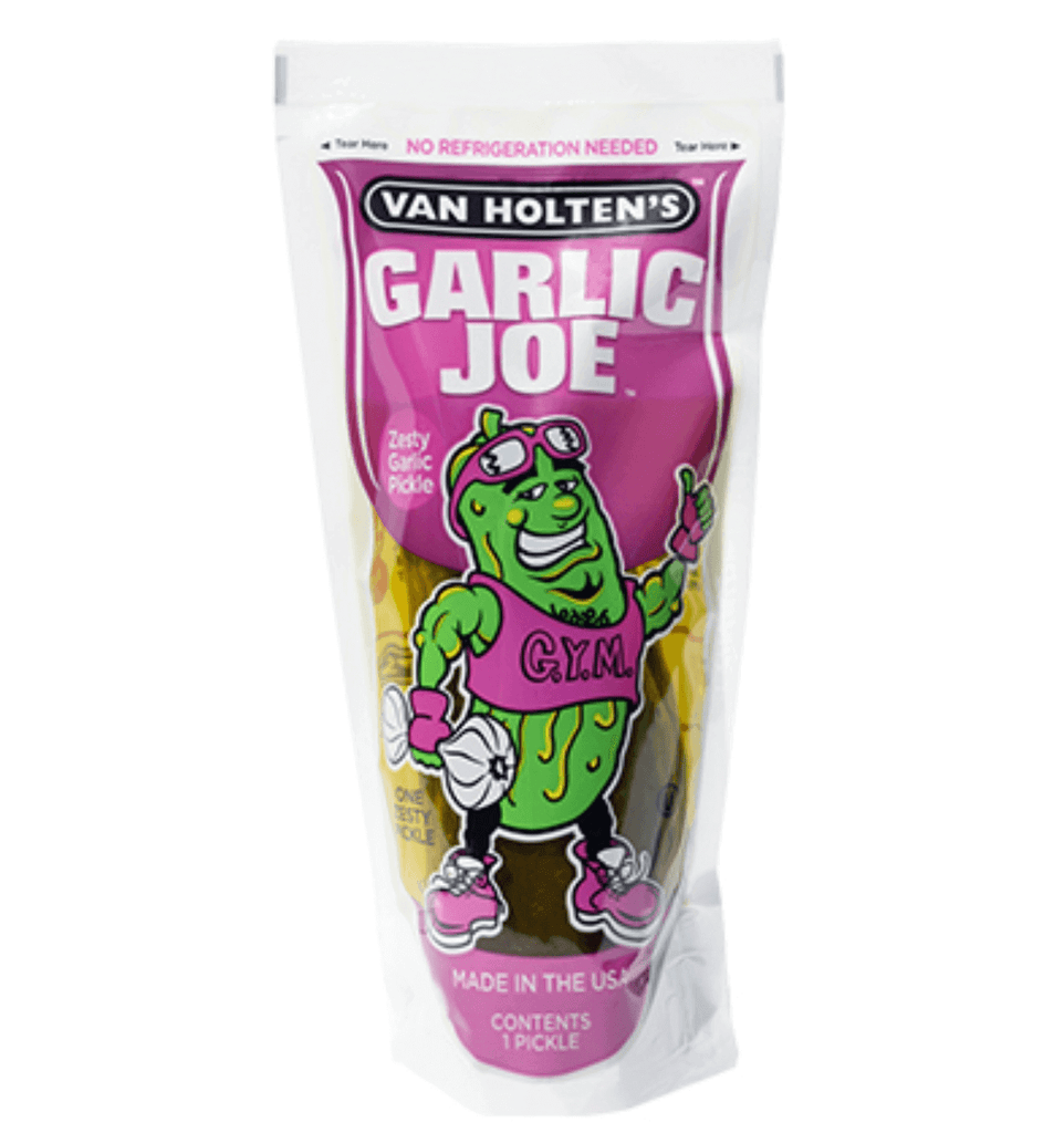 Van Holten's Garlic Joe Zesty Garlic Pickle In a Pouch
