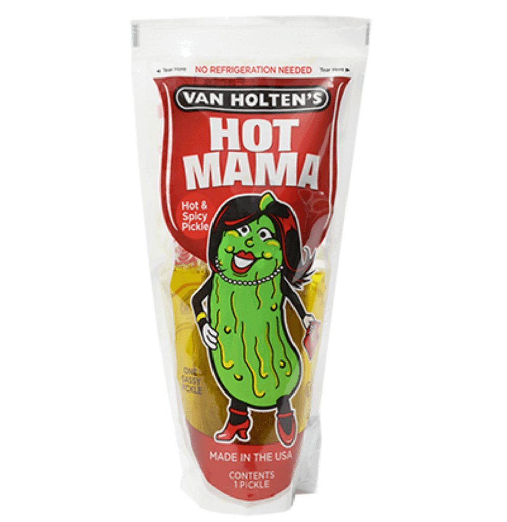 Van Holten's Hot Mama Hot & Spicy Pickle In a Pouch
