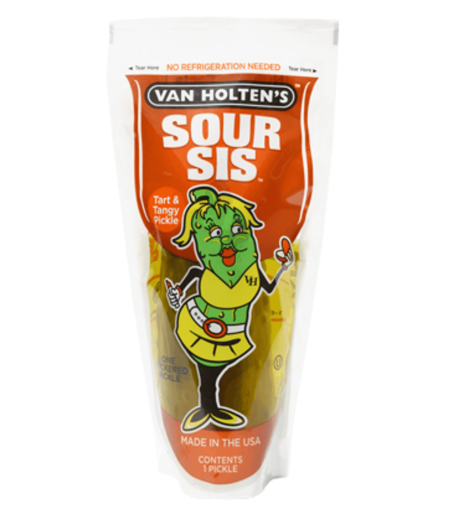 Van Holten's Sour Sis Tart & Tangy Pickle In a Pouch