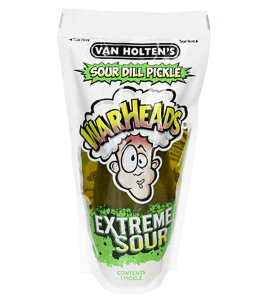 Van Holten's Warheads Sour Dill Pickle In a Pouch